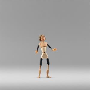 Bambina da vestire 28