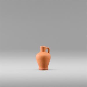 Pitcher in clay