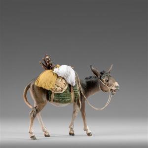 Donkey right with bags
