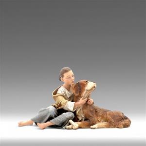 Niña con perro