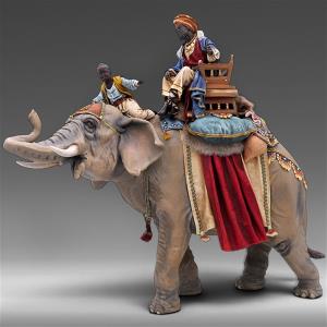 King and page on elephant 