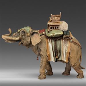 Elefant bepackt 