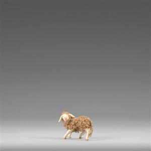 Lamp left with wool brown