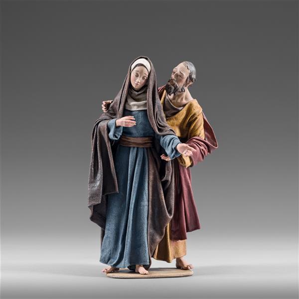 Mary and apostle John - color