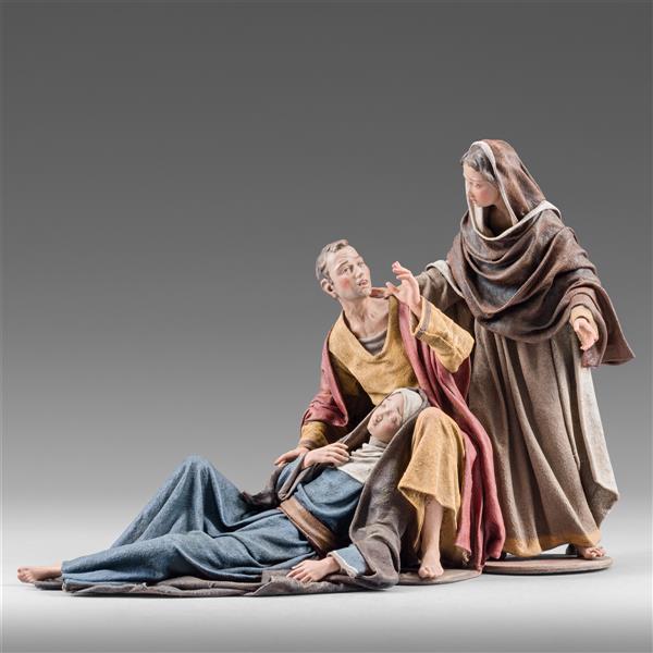 María, Magdalena y el apóstol Juan  - pintado