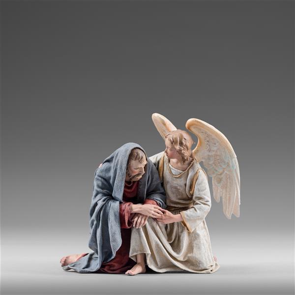 Jesús con el ángel - pintado